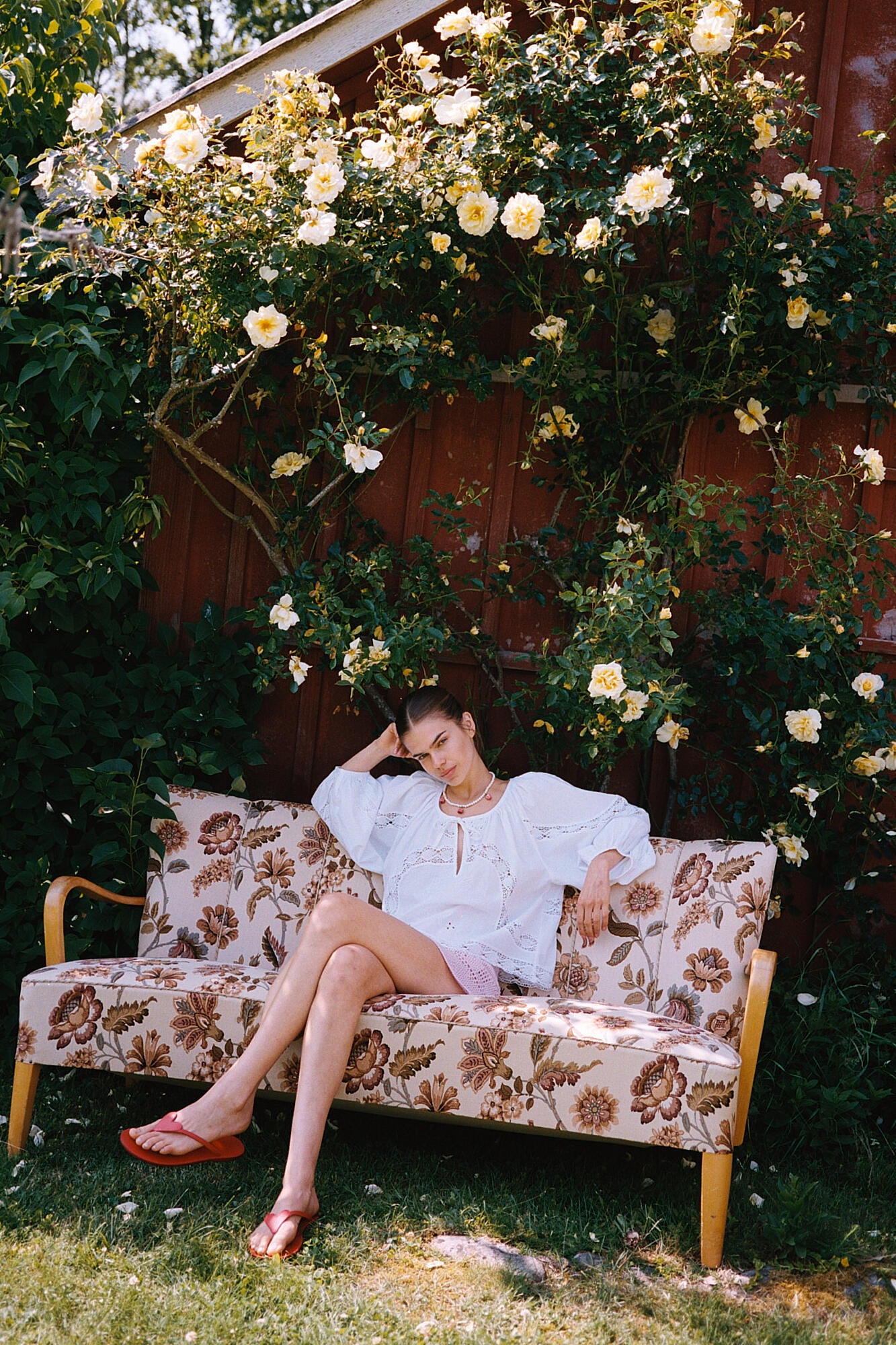 Agathe bluse - Ecru